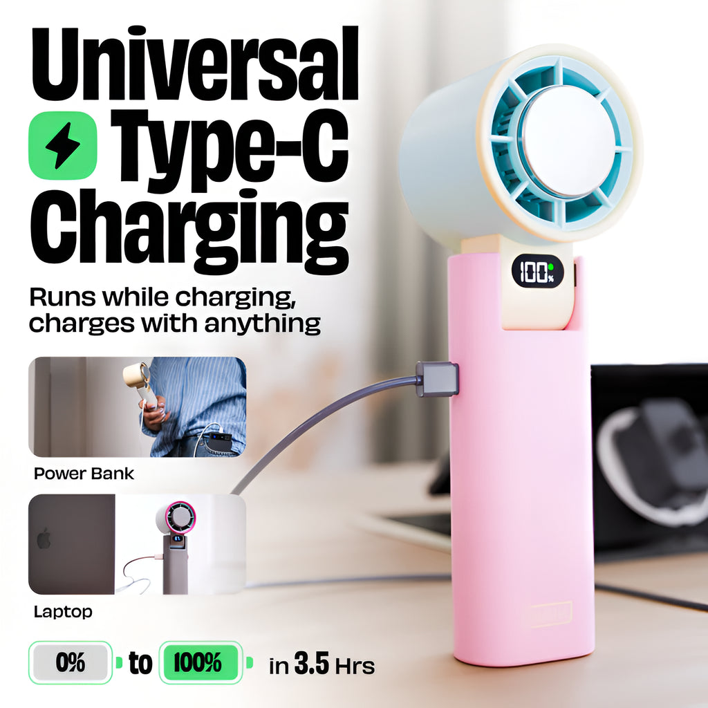 NUUK BFF | Personal Hand Fan with IceTouch™