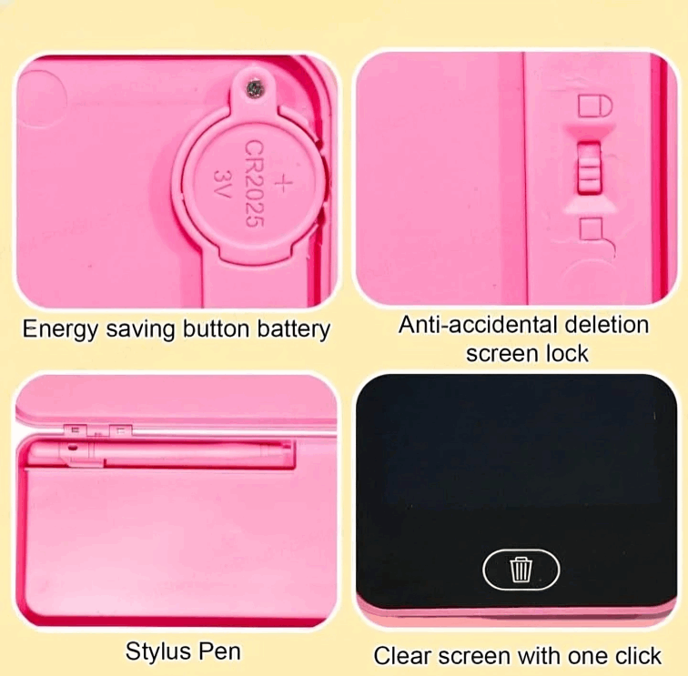 LCD Drawing Pen Case With Geometry Box