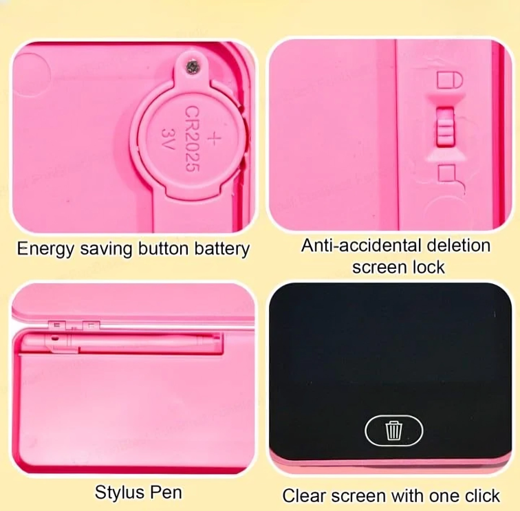 LCD Drawing Pen Case With Geometry Box