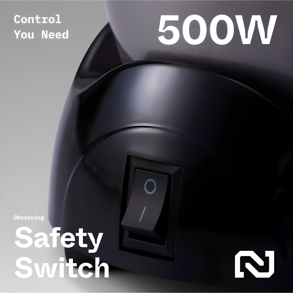 NutriPro Juicer Mixer Grinder - Smoothie Maker - 500 Watts (3 Jars & 2 Blade) - 2 Year Warranty