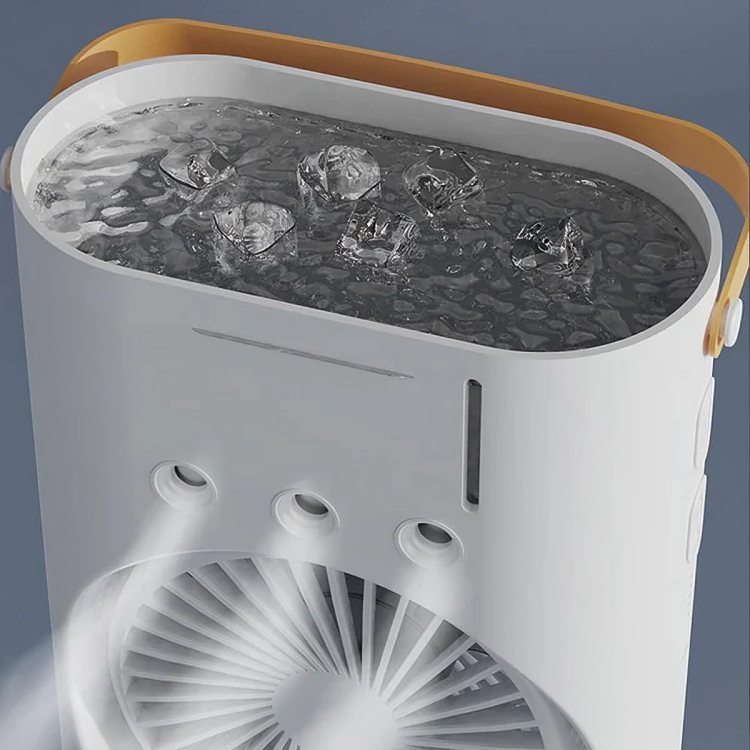 Portable Mini AC Air Cooler / Dual Spray Fan