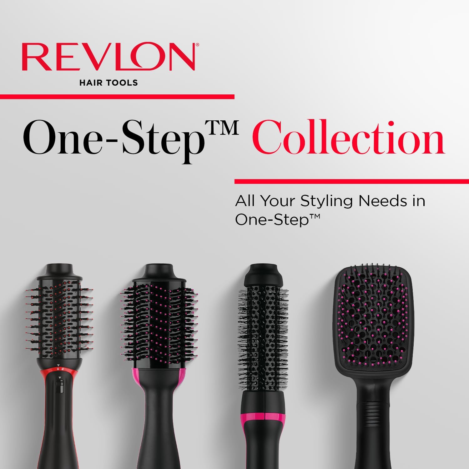REVLON One Step Volumizer PLUS Hair Dryer and Styler - More Volume, Less Damage, and More Styling Control for Easy and Fast Salon-Style Blowouts, Plus Travel Friendly (Black) - Trendify