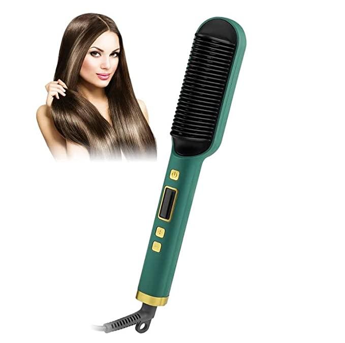 Professional Electric Hair Straightener Comb Brush - Trendify