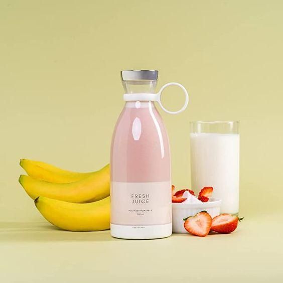 Portable Mini Juice Blender USB Rechargeable Mixer Juicer