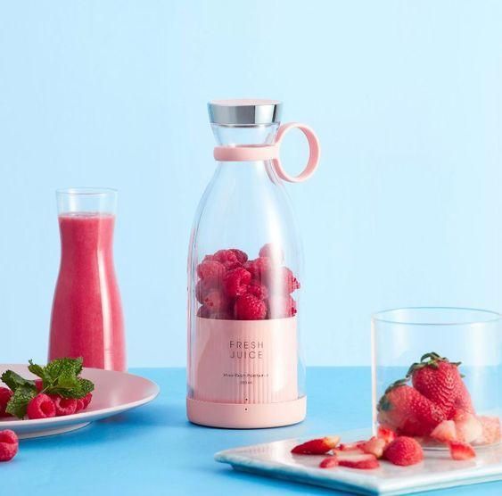 Portable Mini Juice Blender USB Rechargeable Mixer Juicer