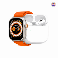 Watch Ultra 3 + AirPods Pro 3 Combo | Premium Smartwatch & Wireless Earbuds with Active Noise Cancellation, GPS, Fitness Tracking & Long Battery Life