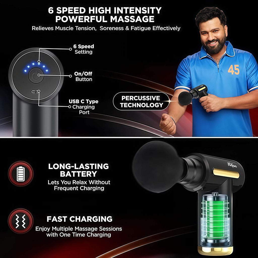 UltraCare Pro  X6 – Deep Tissue Percussion Massage Gun