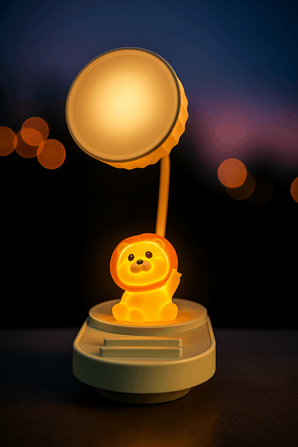 🦁 LumiLion™ – The Smart Kids’ Desk Lamp & Mobile Stand