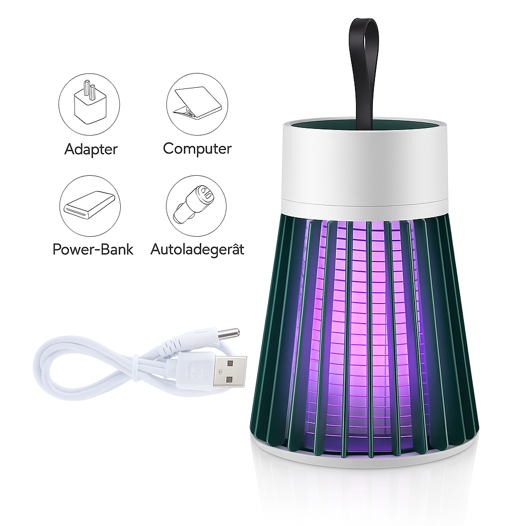 GlowGuard™ 360° Electric Mosquito Killer Lamp