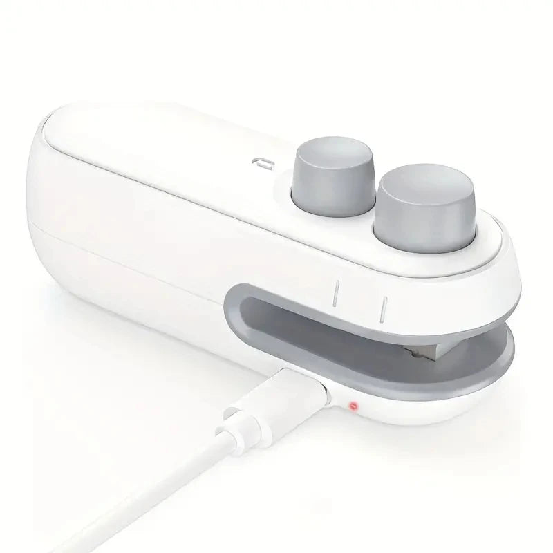 Mini Heat Bag Sealing Machine - Package Sealer, Bags, Plastic Food Sealer, Clip Bag Handheld Sealer, Food Packaging Heat Sealer - Trendify