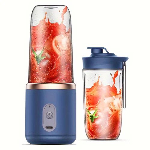 6 Blade USB Portable Juicer Blender with Shaker Bottle