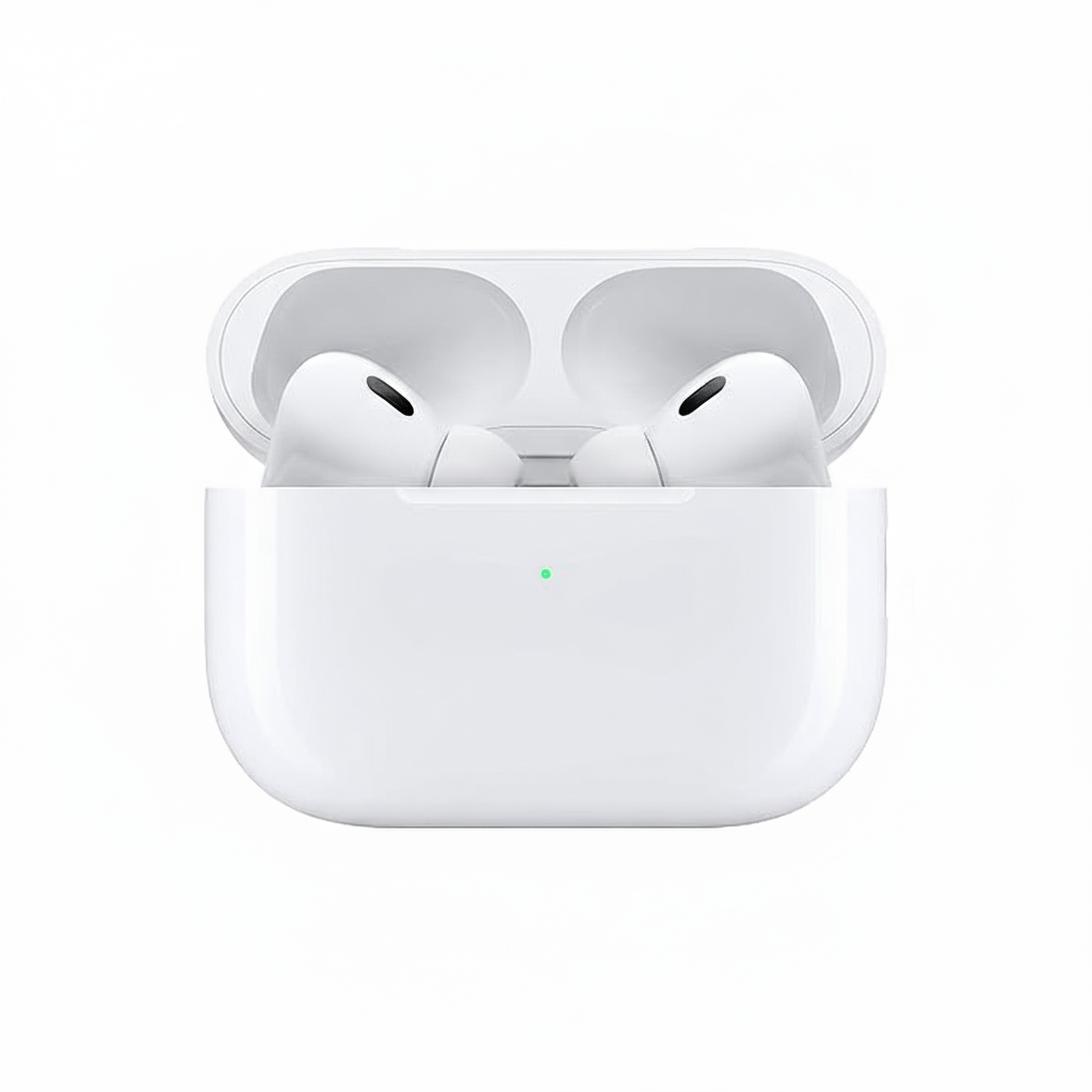 AirPods Pro (2nd generation) with MagSafe Case (USB-C) Bluetooth  (White, True Wireless) With One Year Warranty